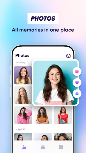Android application Galleryit - Photo Vault, Album screenshort
