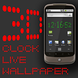 3D Clock Live Wallpaper icon
