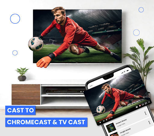 Android application TV Cast for Chromecast TV screenshort