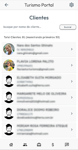 Turismo Portal - Agente Screen 3