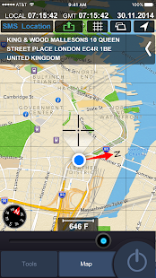 All GPS Tools Pro (map, compass, flash, weather) Screenshot