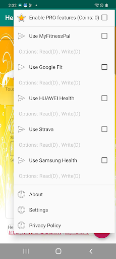 HealthyMe Pro Screen 2