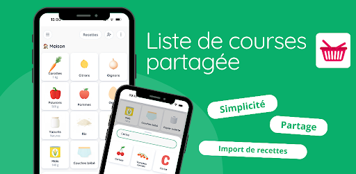 Liste de courses partagée