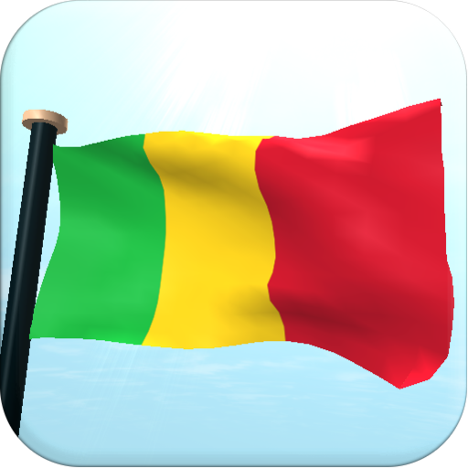 Mali Flag 3D Live Wallpaper