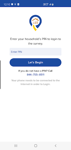 Texas Travel Survey Screen 2