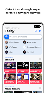 Anteprima dell'app