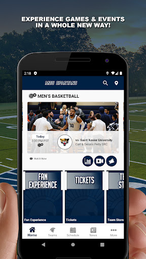 Android application Missouri Baptist Spartans screenshort