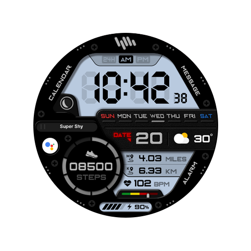 SamWatch Digital I logo