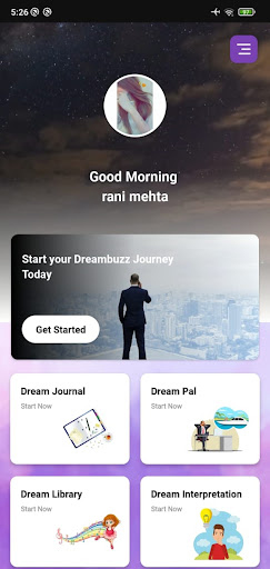 Dreambuzz Screen 2