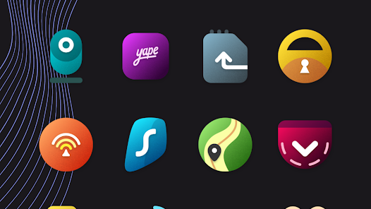 Graphite Icon Pack Mod APK 1.2.2 (Patched) Gallery 2