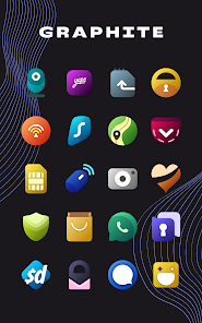Graphite Icon Pack v1.2.1 [Patched]