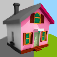 House Life 3d Color By Number - PixelArt Coloring
