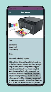 HP Smart Tank 515 print guide