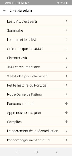 Livret du pèlerin JMJ 2023