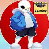 Coloring Game for Sans Tales icon