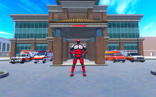 Light Speed Hero Rescue Mission: City Ambulance screenshots 5