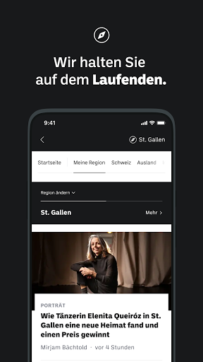 St. Galler Tagblatt News Screen 3