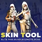 Cover Image of Tải xuống FFF FF Skin Tool, Elite pass Bundle, Emote, skin 1.0 APK