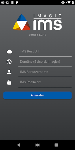 Android application Imagic IMS Mobile Capture screenshort