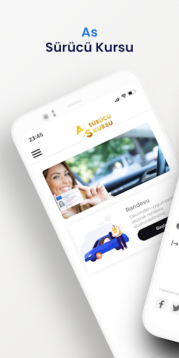 Android application As Sürücü Kursu screenshort