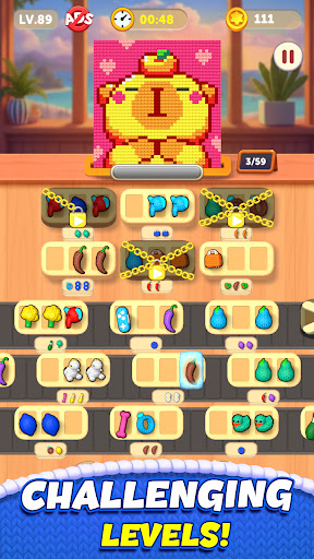 Knit Jam 3D: Sort Wool Colors ekran görüntüsü