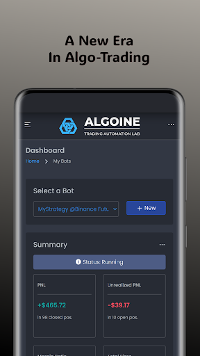 Android application Algoine screenshort