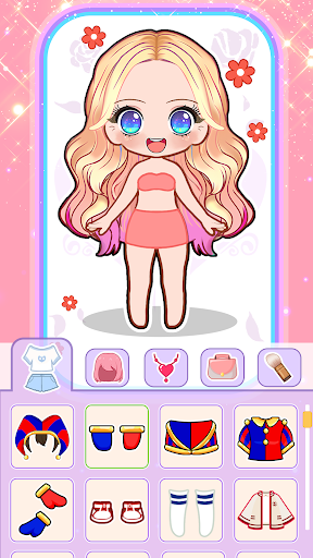 Android application Doll Dress Up: Makeup Games screenshort
