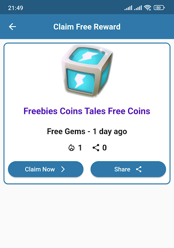 Coin Tales Reward Daily