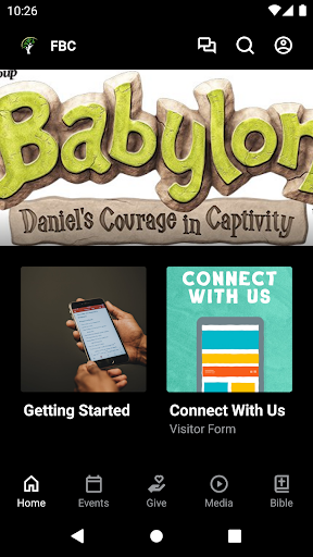 Android application FBC Salisbury screenshort