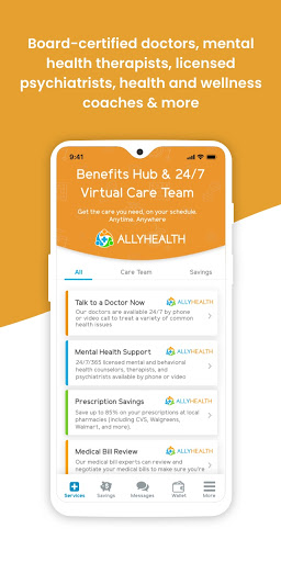Screenshot of Allyhealth
