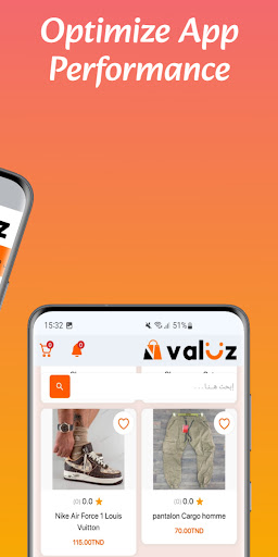 ValiiZ Shopping Screen 2
