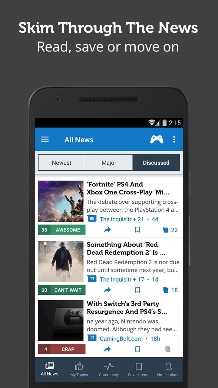 Android application News about PS - Unofficial screenshort