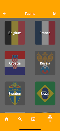 Android application Blitz Score screenshort