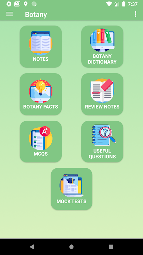 Botany - Offline botany dictionary, botany mcqs  screenshots 1