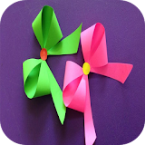 DIY paper bow icon