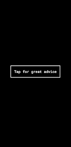 Great Advice App