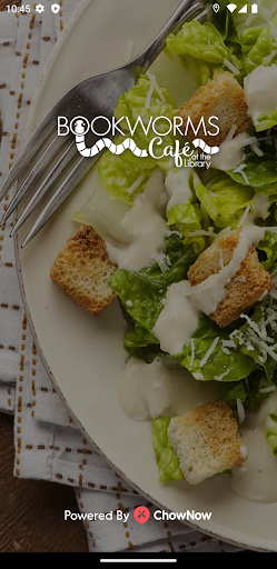 Android application Bookworm Cafe screenshort