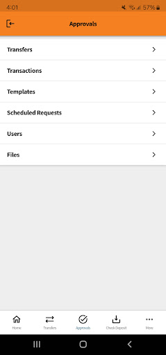 Alma Bank Business Mobile Screen 3