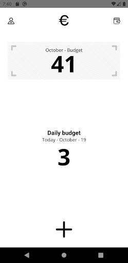 Android application Treasury screenshort