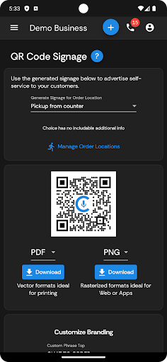 chatQR.ai Screen 3
