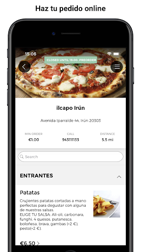 Android application Ilcapo App screenshort