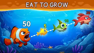Hungry Ocean: Fish Feed & Grow - Screenshot 1