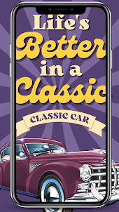 Wallpaper Car Classic Retro