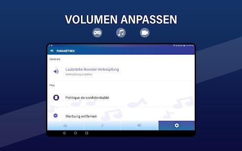 Volume Booster Plus - Lauter Klangverstärker Screenshot
