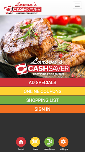 Larsons CashSaver Screen 2