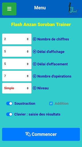 Aperçu de l'application