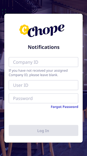 Android application Chope Merchant Notifications screenshort