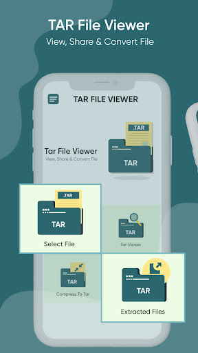 Android application Tar File Extractor And Viewer screenshort
