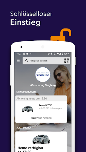 rhenag eCarsharing Screen 3