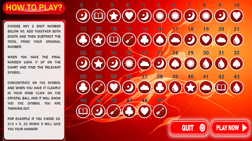 Mind Reader Screen 2